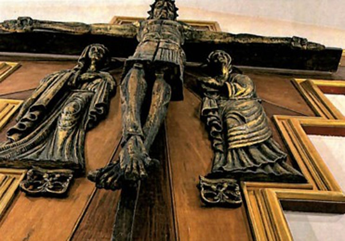 Mann wird verhaftet, weil er die Christus-Figur in einer Kirche in Fuengirola bespuckt hat