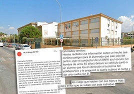 Schulleitung des IES Miraya del Mar in Torre del Mar warnt Eltern vor einem mutmaßlichem Pädophilen