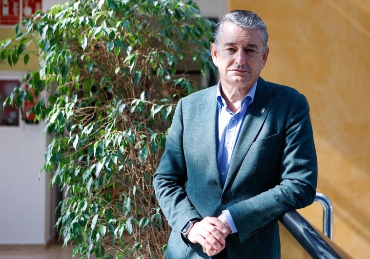 Antonio Sanz im Sitz des regionalen Gesundheitsministeriums.