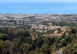 Blick auf das Grundstück La Torrecilla, auf dem der Justizkomplex von Marbella entstehen wird.