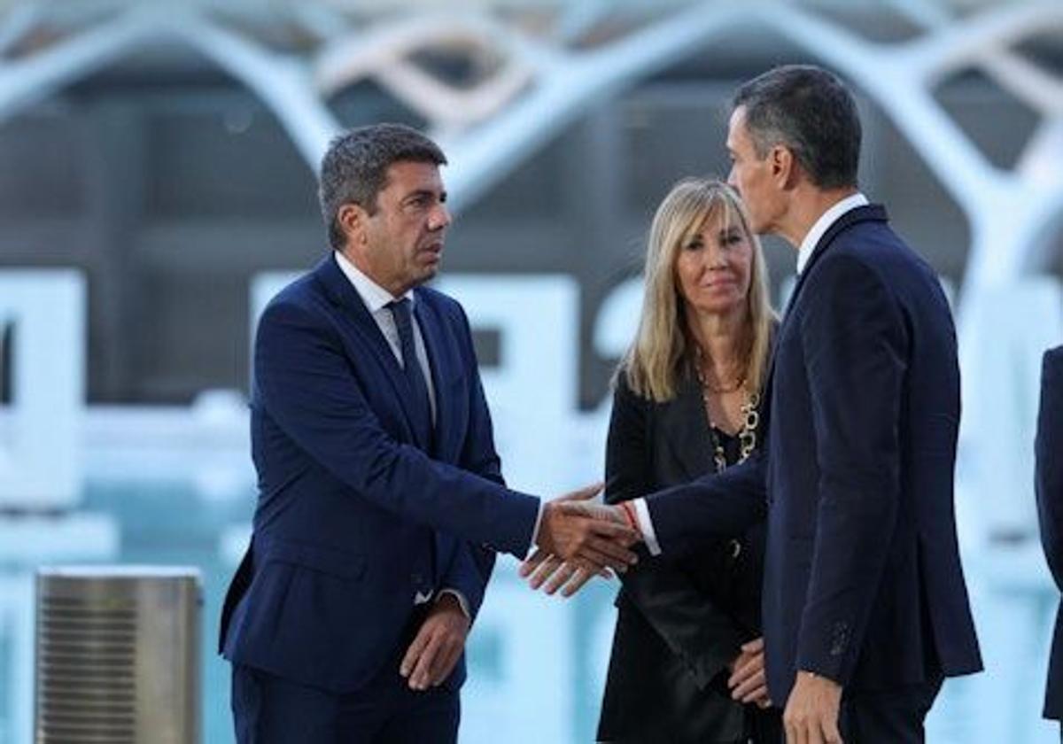 Trauerfeier am Jahrestag der Flutkatastrophe von Valencia