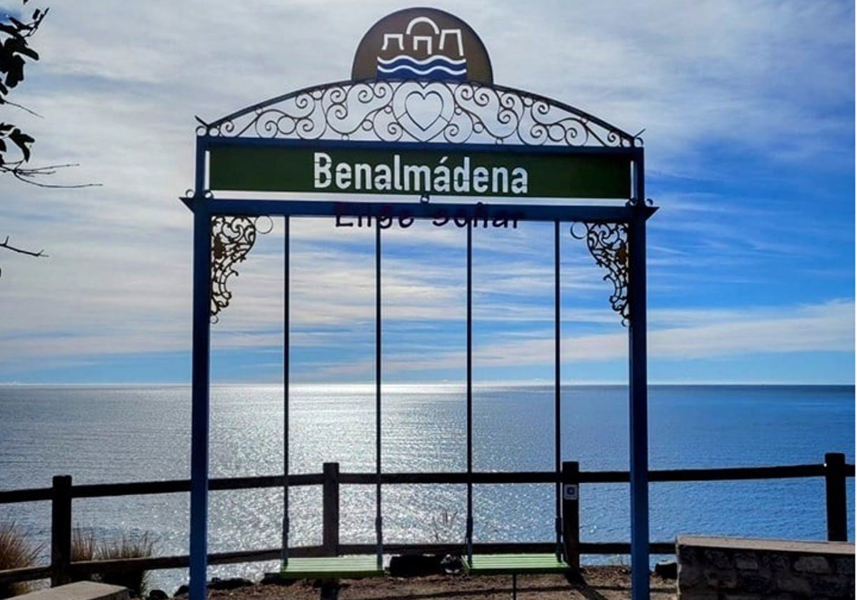 Einer der Aussichtspunkte an der Küste von Benalmádena.