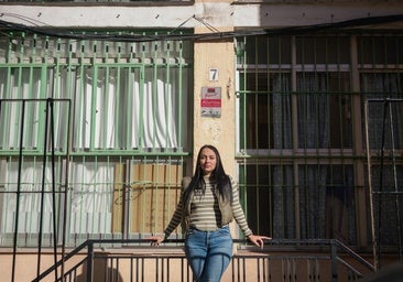 Lina im Madrider Stadtteil Carabanchel.