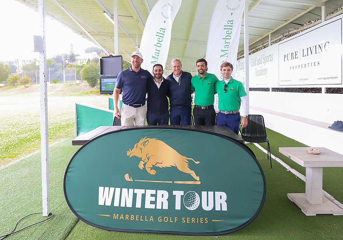Sportstadtrat Lisandro Vieytes hat die dritte Ausgabe der Winter Tour Marbella Golf Series vorgestellt.