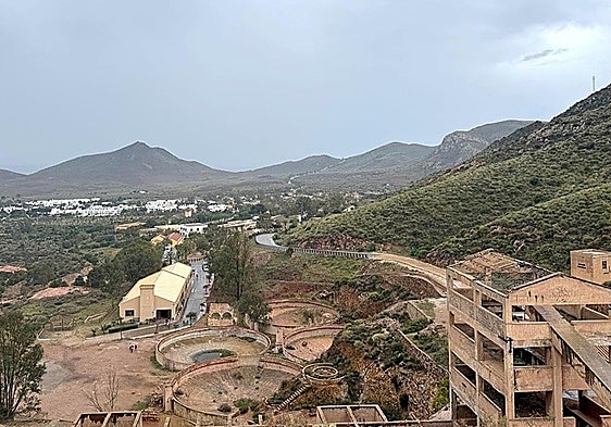 Blick auf das Tal von Rodalquilar in Níjar.