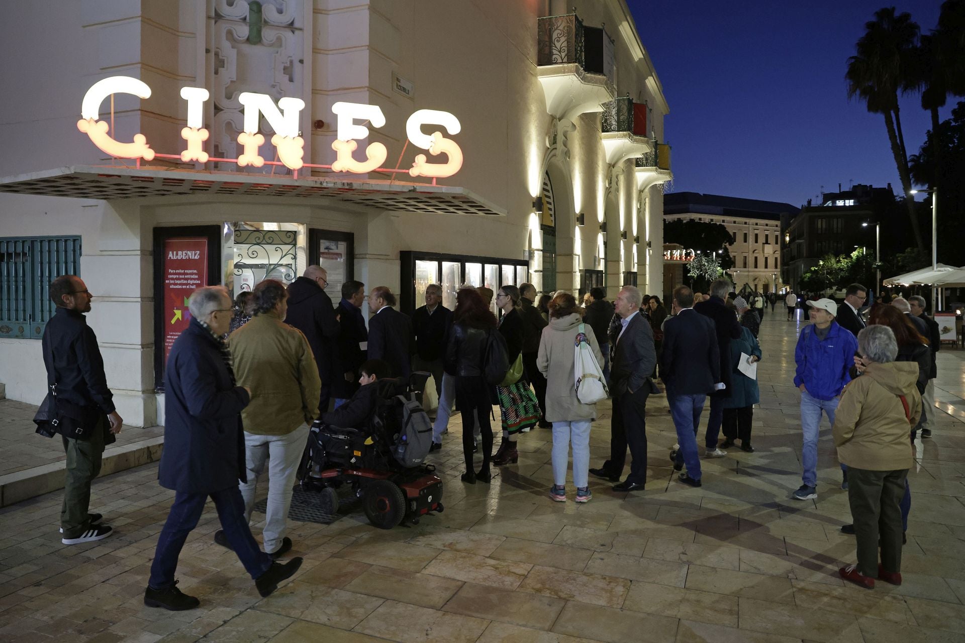 So war die Eröffnung der 6. Deutschen Filmwoche von Málaga im Kino Albéniz