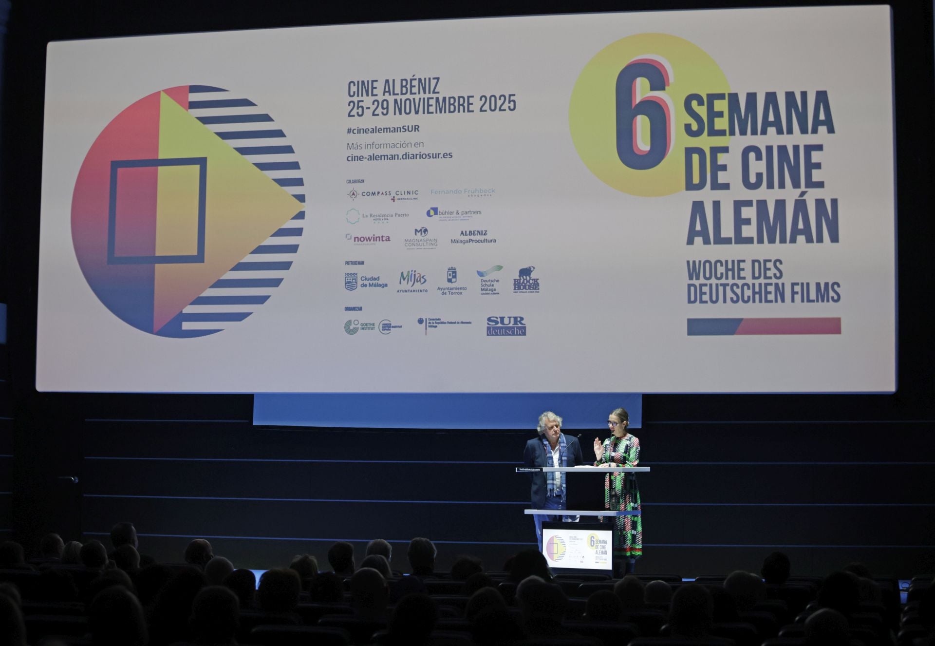 So war die Eröffnung der 6. Deutschen Filmwoche von Málaga im Kino Albéniz