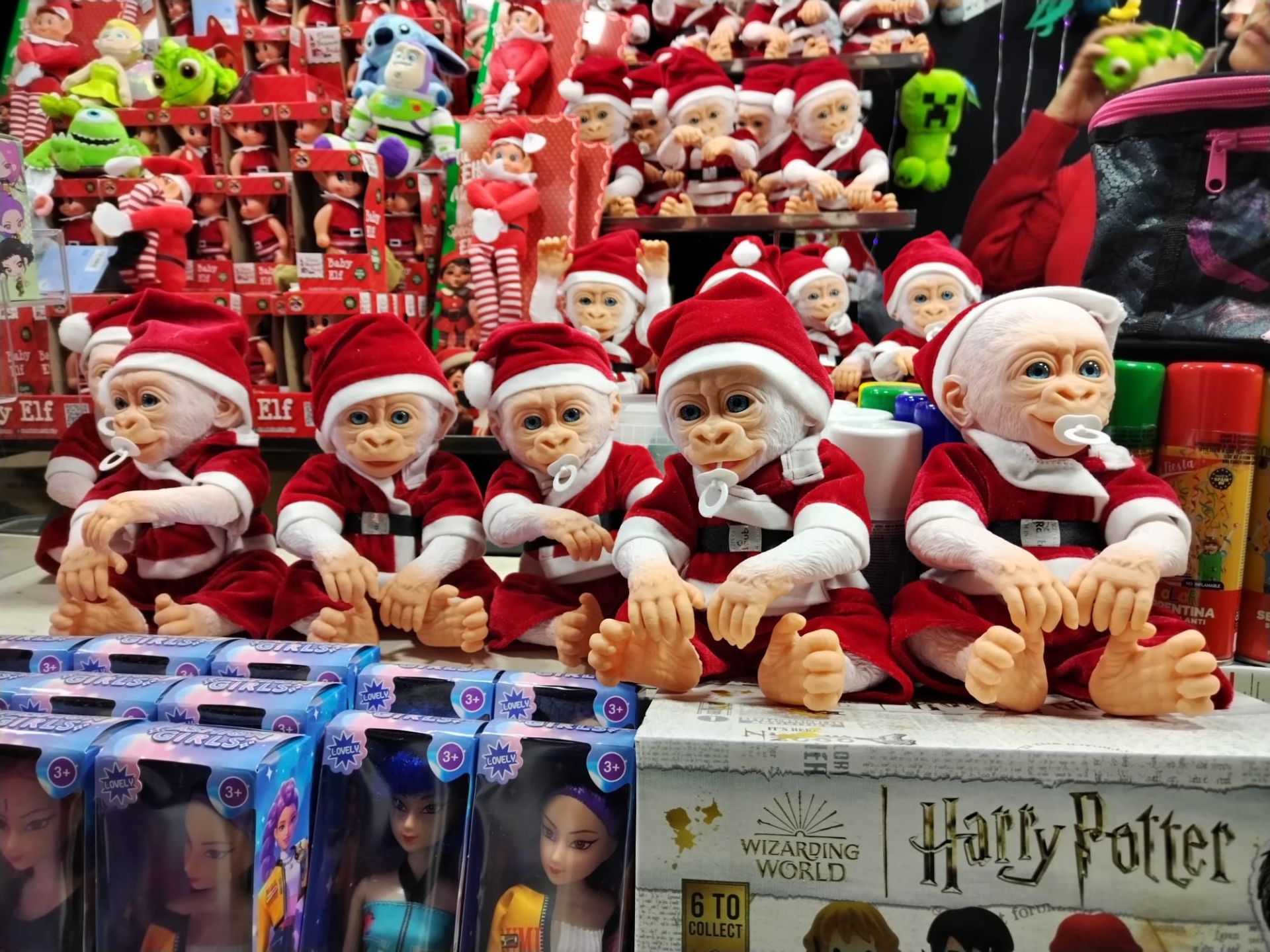Weihnachtsmarkt am Paseo del Parque in Málaga wieder geöffnet