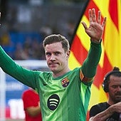 Vier Monate nach OP: Ter Stegen wieder im Barça-Teamtraining