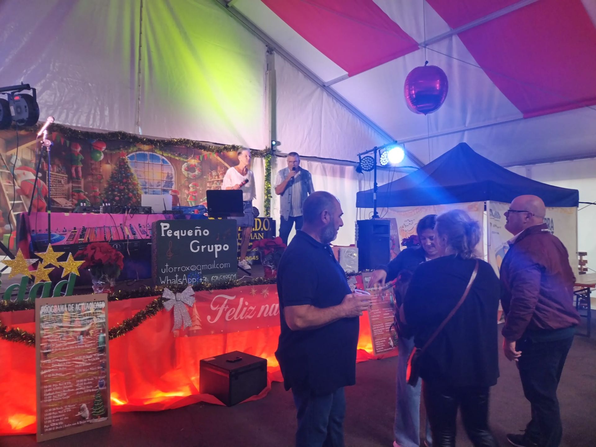 Fast wie in Deutschland: der Weihnachtsmarkt von Torrox Costa