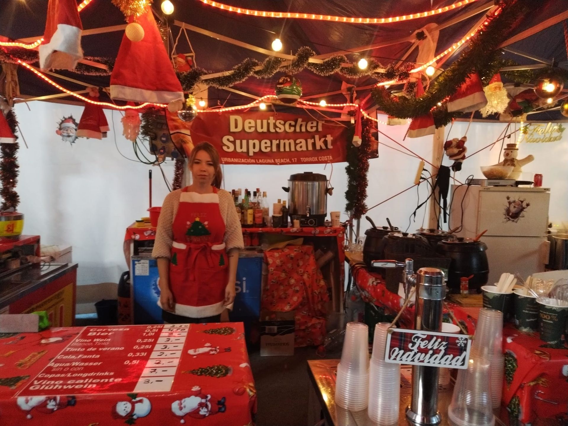 Fast wie in Deutschland: der Weihnachtsmarkt von Torrox Costa