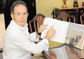 Carlos Fernández in seinem Haus in Argentinien, 2017.