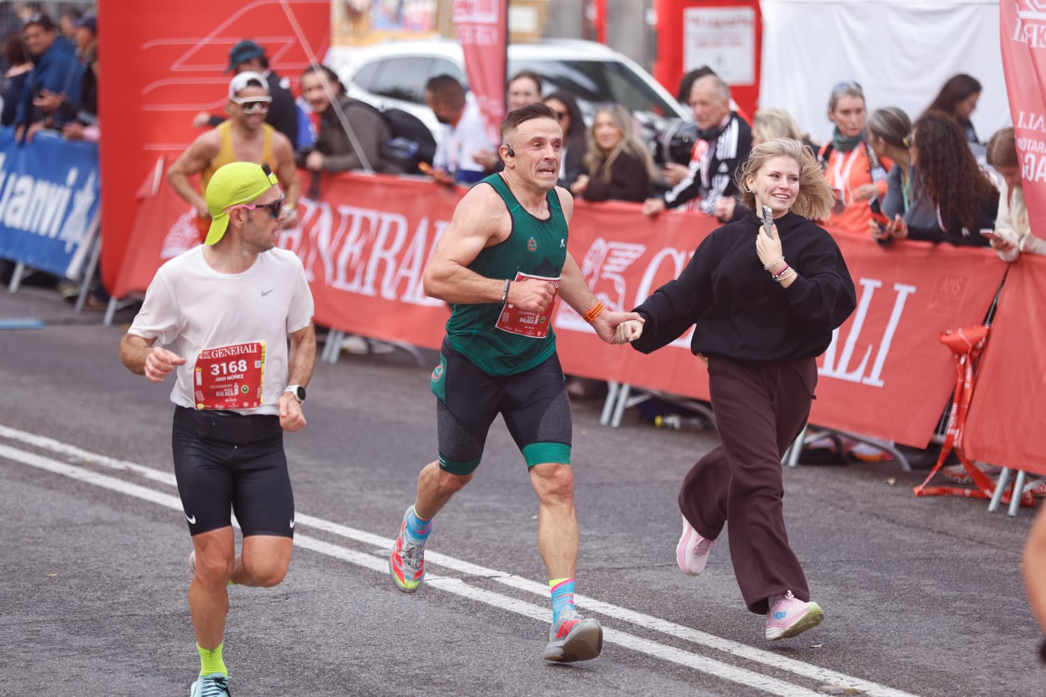Fotogalerie des Marathons von Málaga