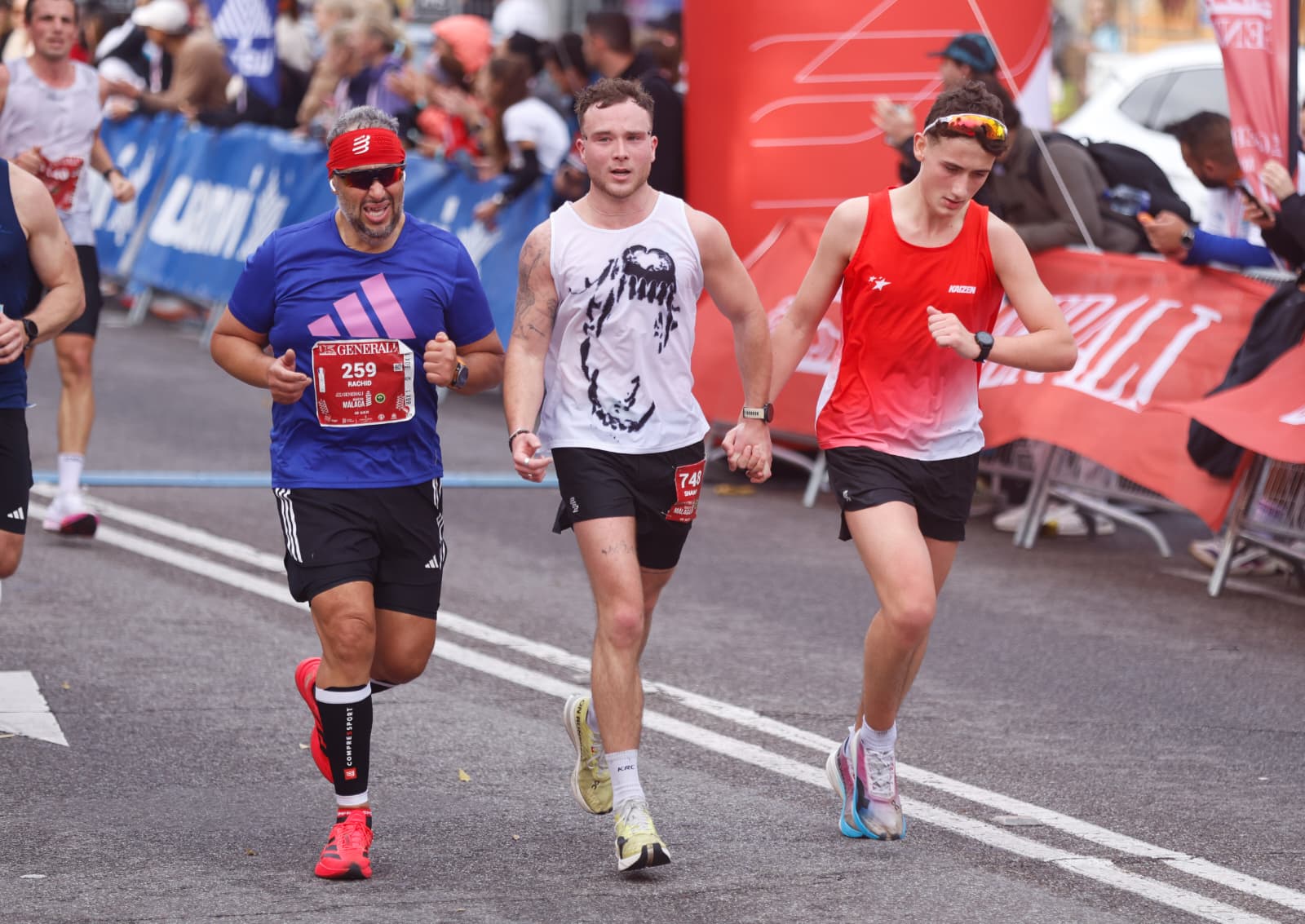 Fotogalerie des Marathons von Málaga