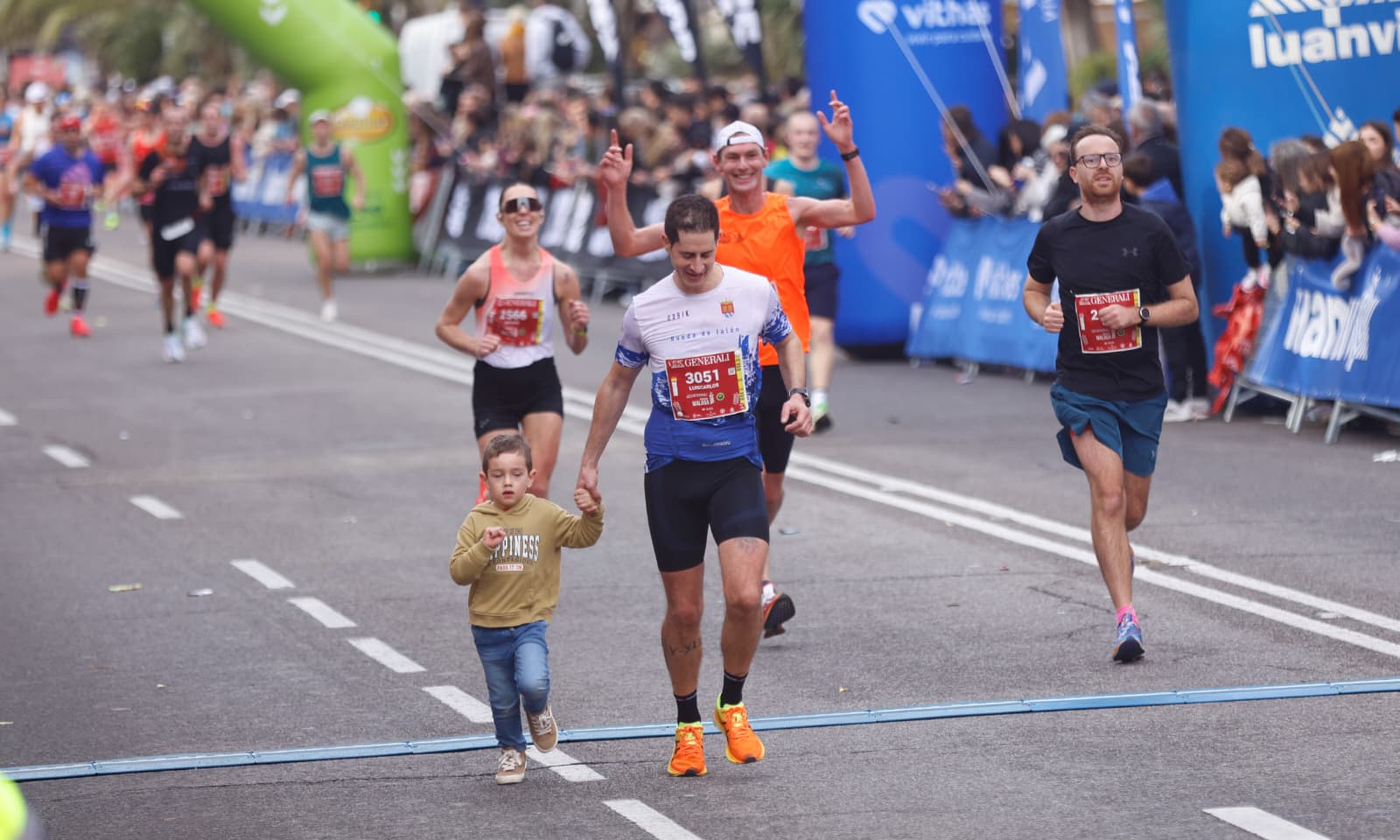 Fotogalerie des Marathons von Málaga
