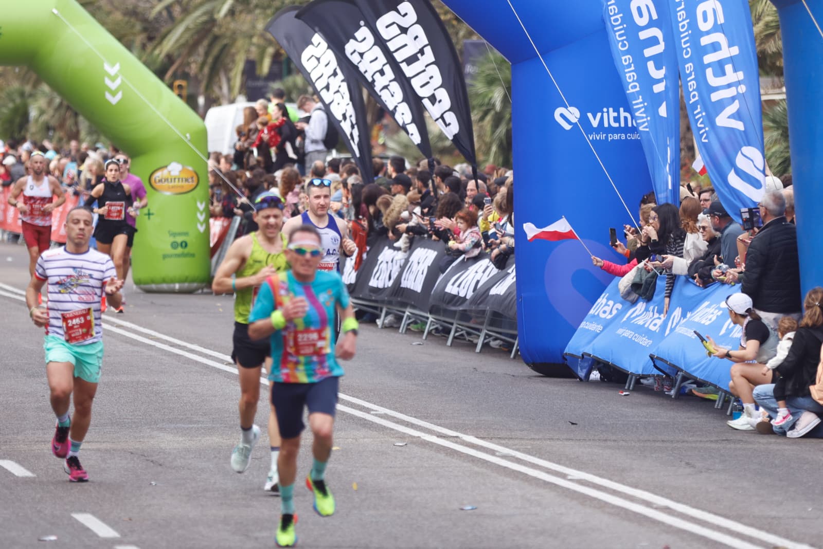 Fotogalerie des Marathons von Málaga