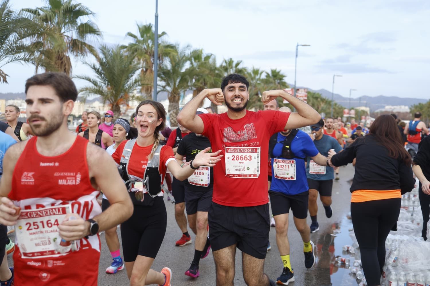 Fotogalerie des Marathons von Málaga