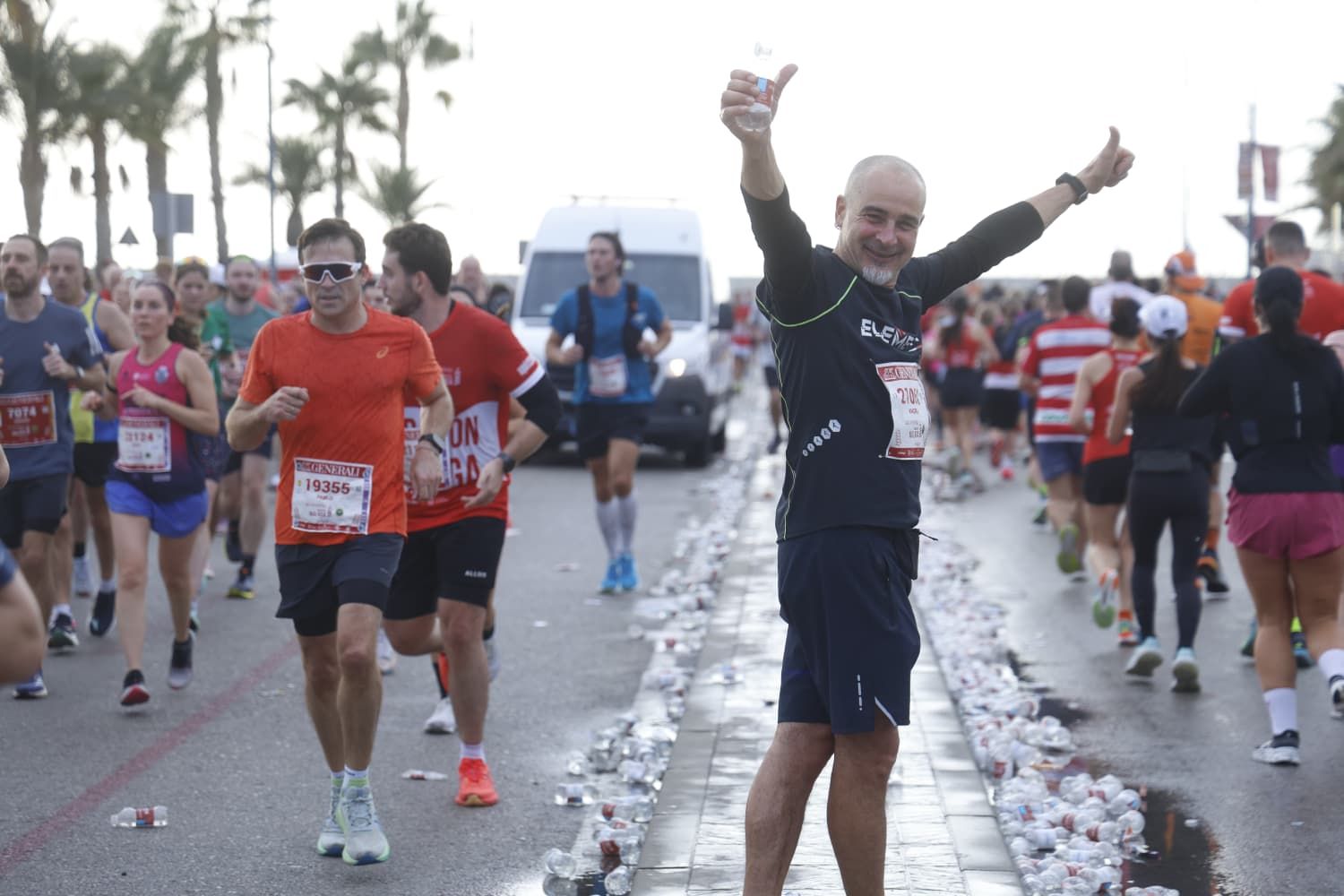 Fotogalerie des Marathons von Málaga