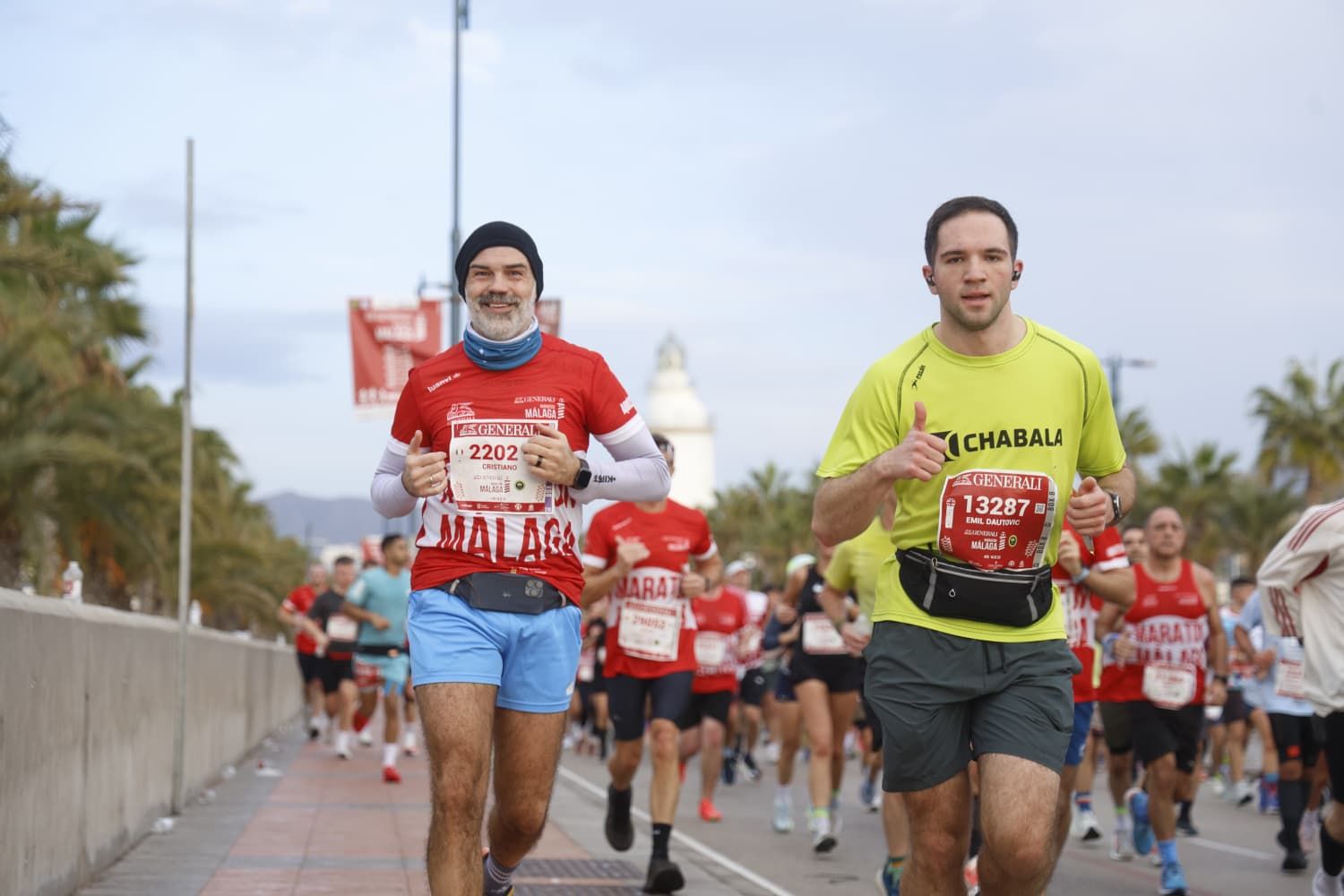 Fotogalerie des Marathons von Málaga