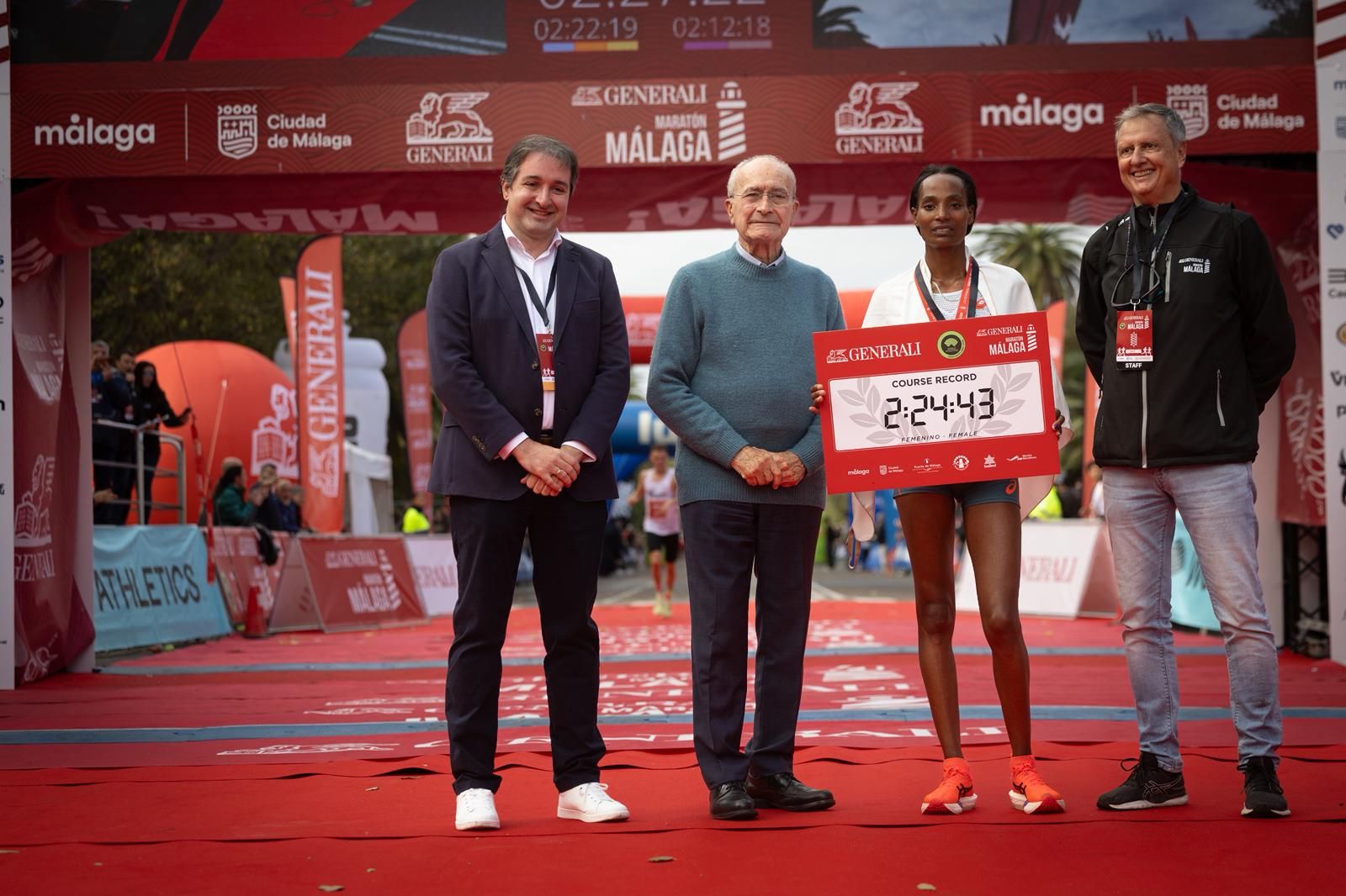 Fotogalerie des Marathons von Málaga