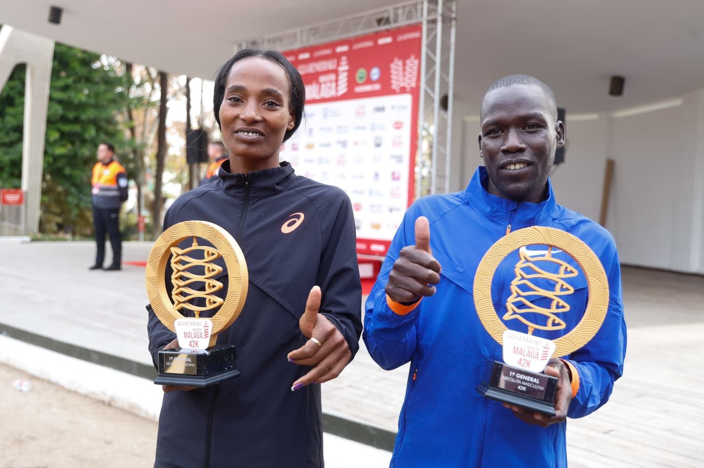 Fotogalerie des Marathons von Málaga