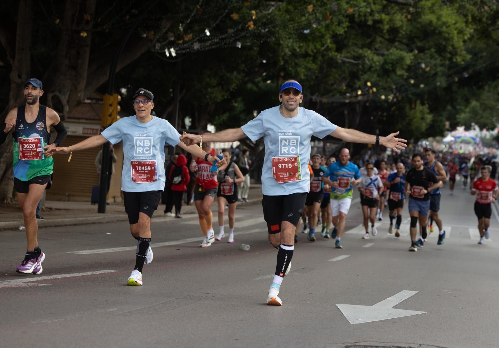 Fotogalerie des Marathons von Málaga