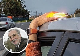 Im kleinen Foto Pere Navarro, Generaldirektor der DGT.