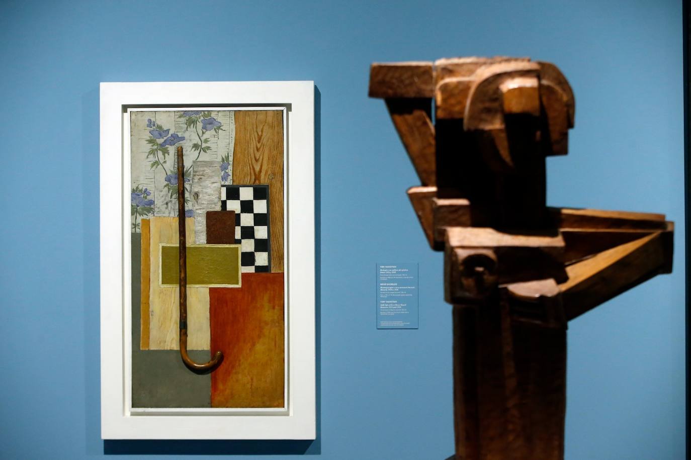 Avant-garde art at the Malaga Russian museum.