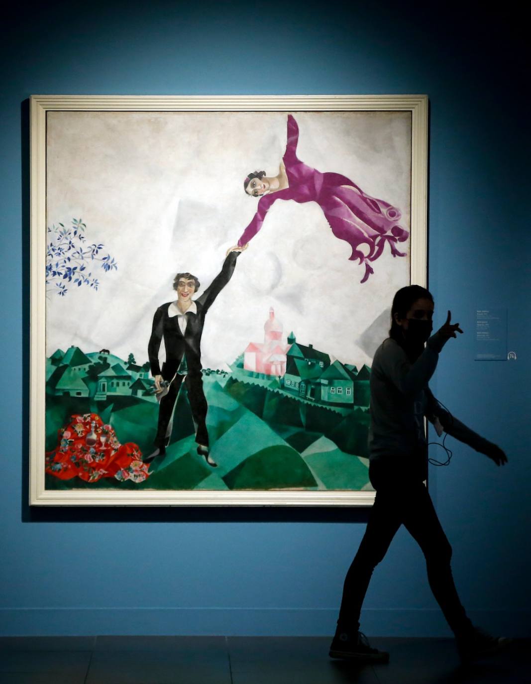 Avant-garde art at the Malaga Russian museum.