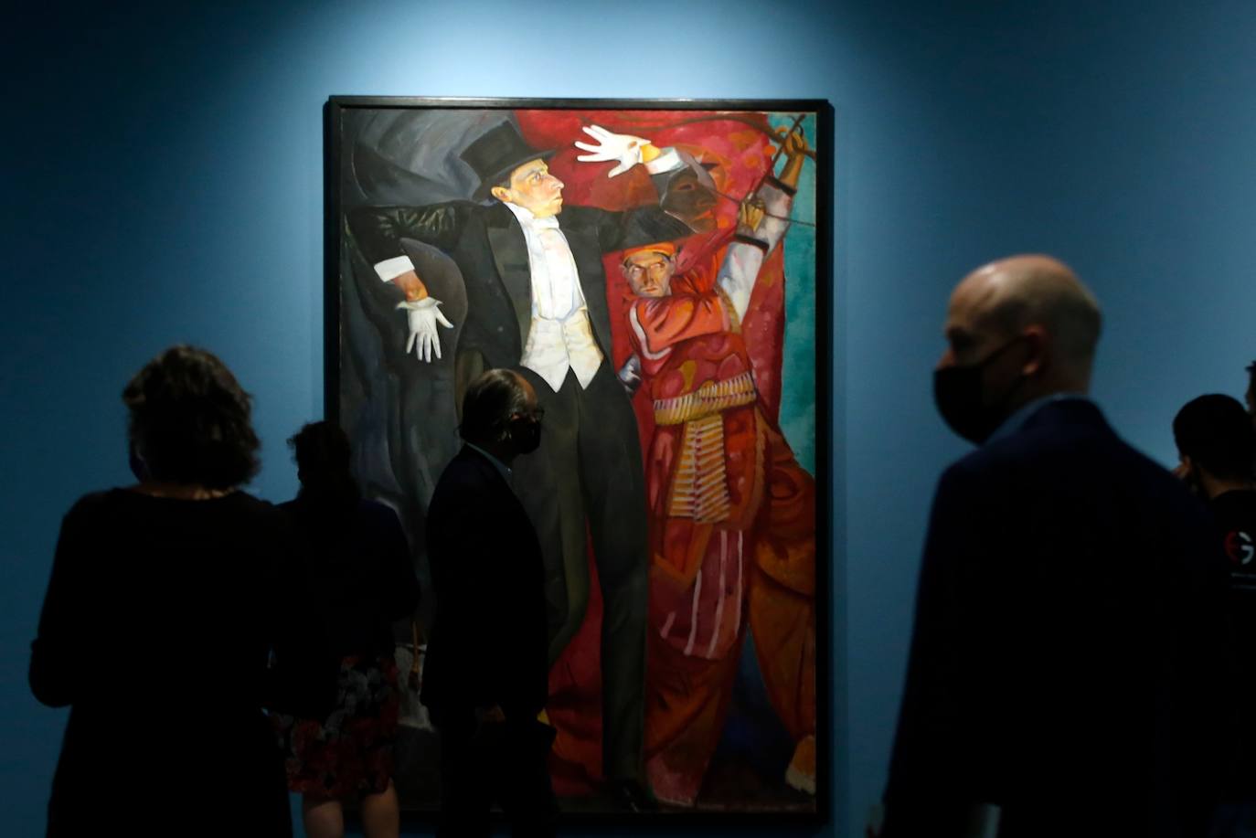 Avant-garde art at the Malaga Russian museum.