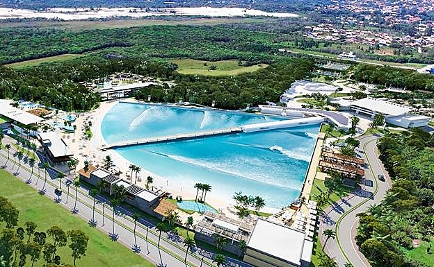 The WaveGarden in Brazil is already operating.