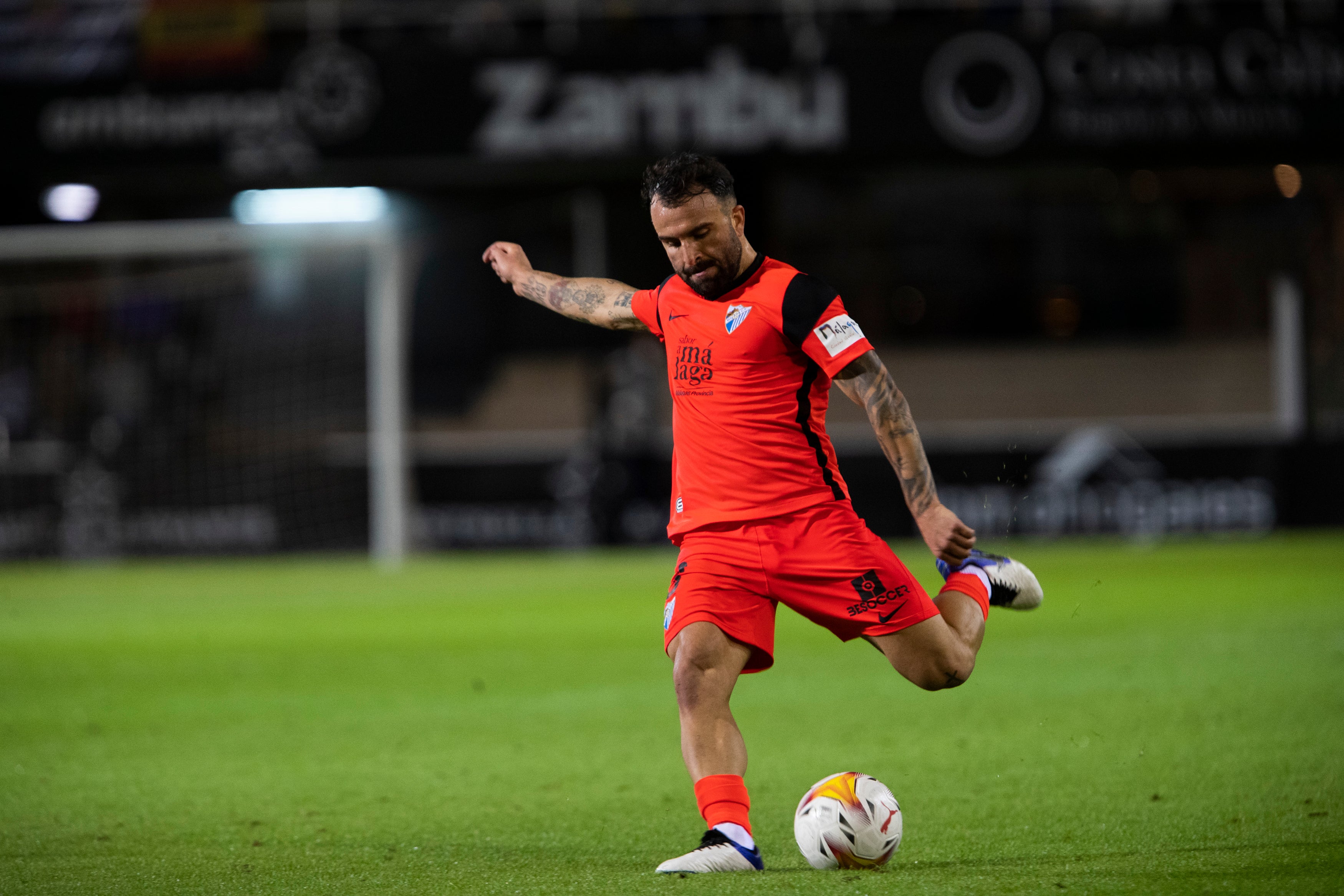 Malaga lose away to Cartagena and continue without an away win.