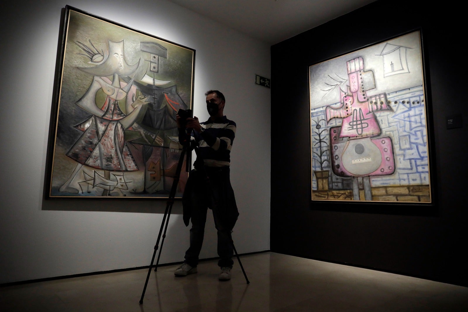 The exhibition by Javier Vilató, Picasso's nephew, in Malaga until 20 March.