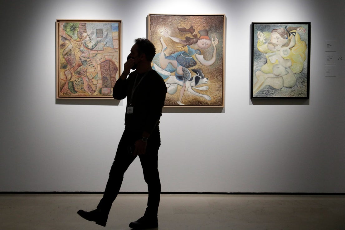 The exhibition by Javier Vilató, Picasso's nephew, in Malaga until 20 March.