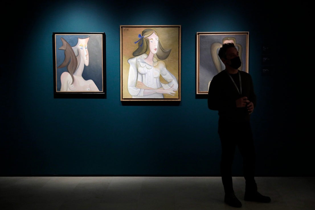 The exhibition by Javier Vilató, Picasso's nephew, in Malaga until 20 March.
