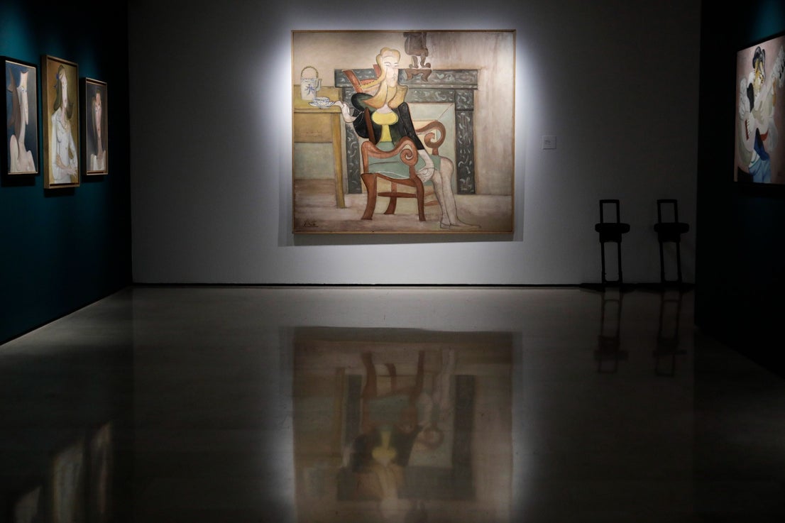 The exhibition by Javier Vilató, Picasso's nephew, in Malaga until 20 March.