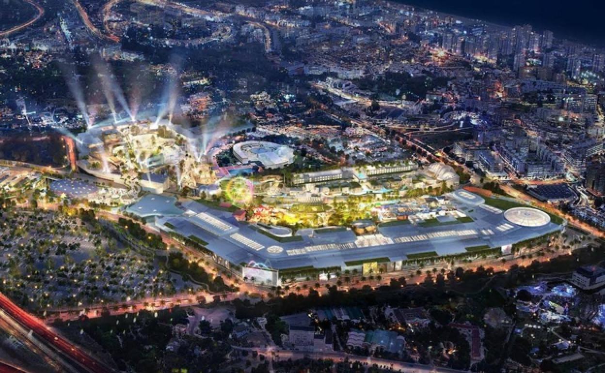 The proposed plan for the Intu shopping and leisure centre, in Torremolinos.