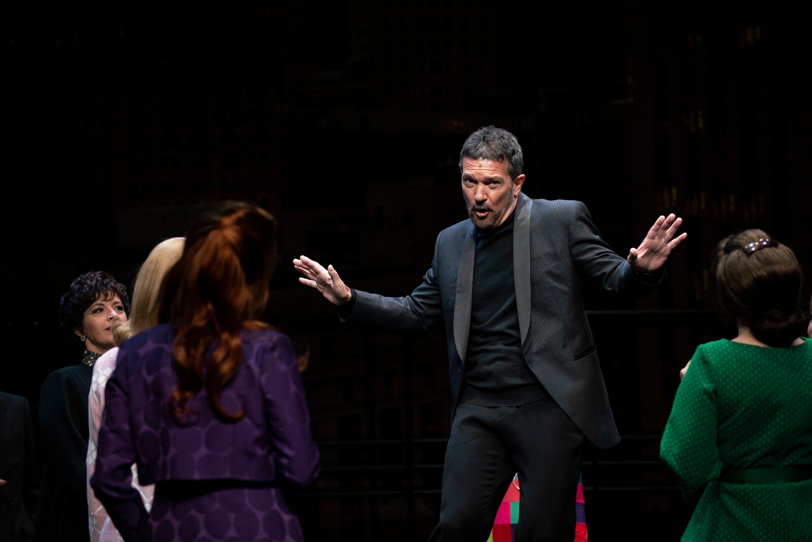 Antonio Banderas stars in the show that brings Broadway glitter to the Soho theatre
