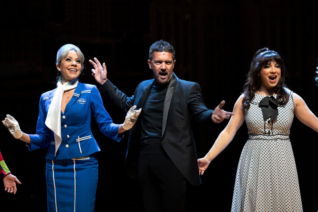 Antonio Banderas stars in the show that brings Broadway glitter to the Soho theatre