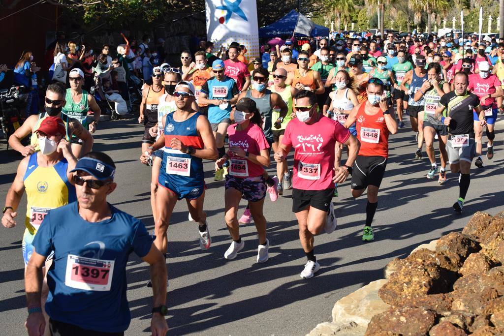 More than 1,300 people took part in races of 21, 10 or five kilometres on Sunday in support of Proyecto Hombre