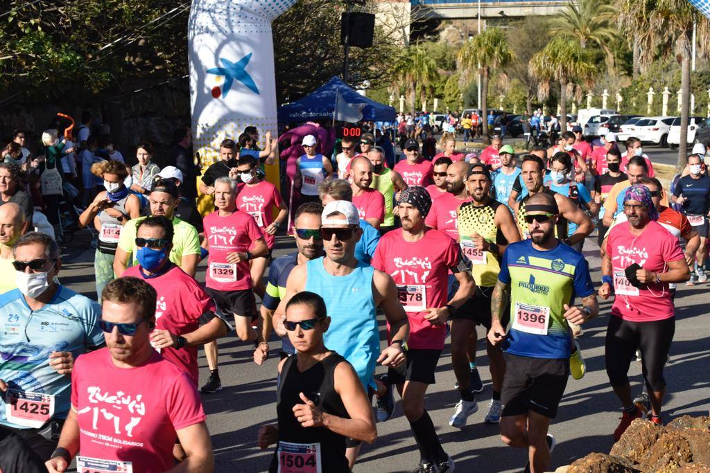More than 1,300 people took part in races of 21, 10 or five kilometres on Sunday in support of Proyecto Hombre