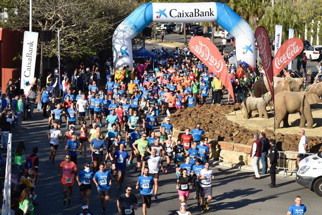 More than 1,300 people took part in races of 21, 10 or five kilometres on Sunday in support of Proyecto Hombre