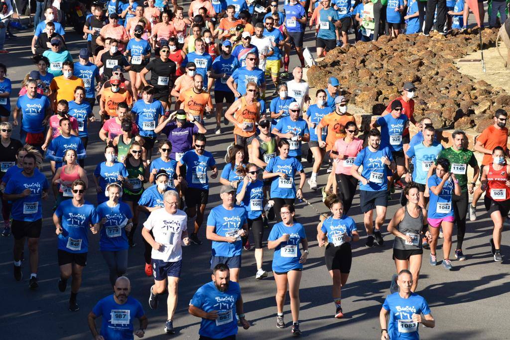More than 1,300 people took part in races of 21, 10 or five kilometres on Sunday in support of Proyecto Hombre