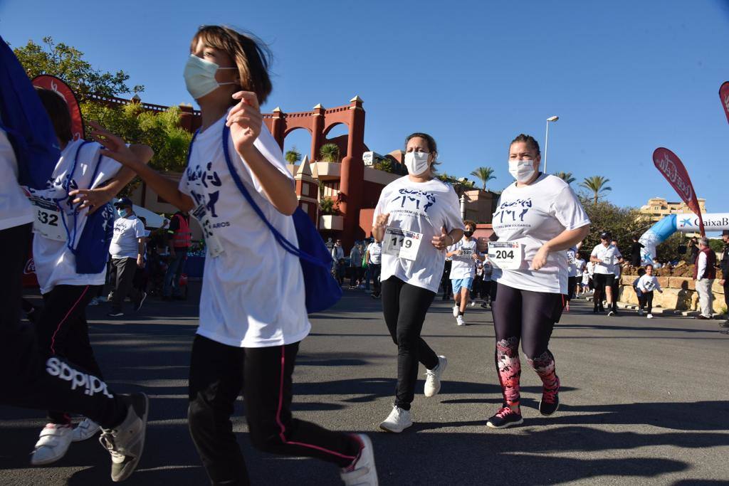 More than 1,300 people took part in races of 21, 10 or five kilometres on Sunday in support of Proyecto Hombre