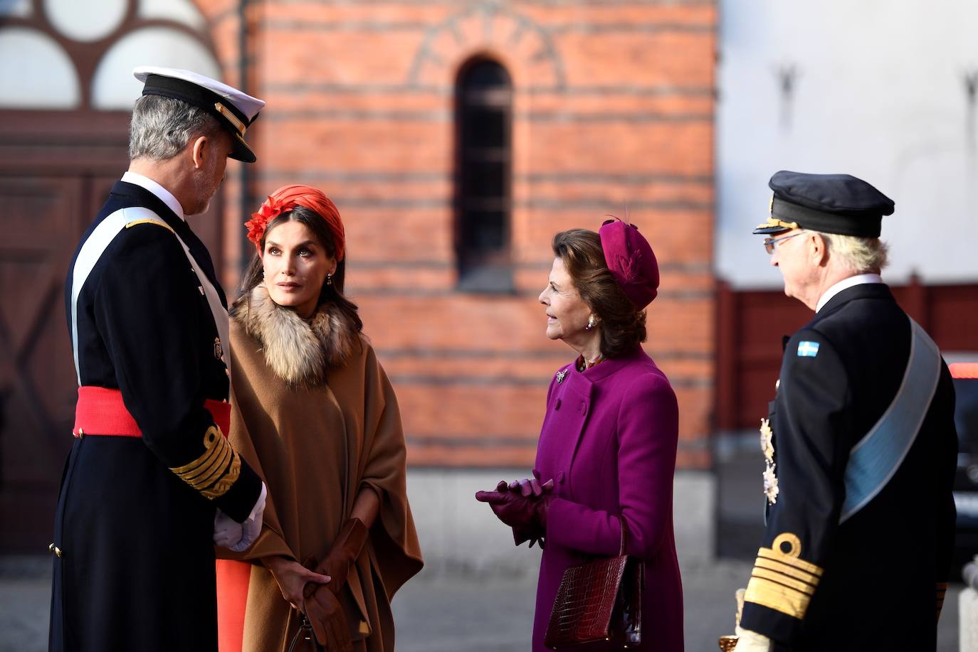 Images from the King and Queen of Spain's official visit