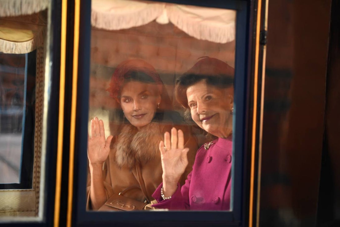 Images from the King and Queen of Spain's official visit