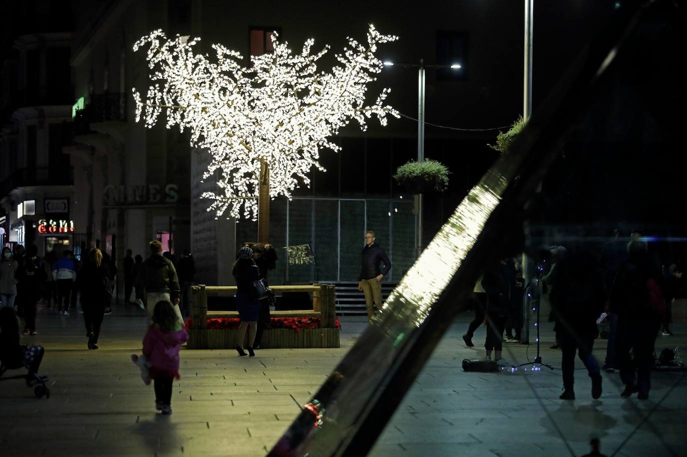 The festive spirit has arrived in the streets of the city of Malaga.