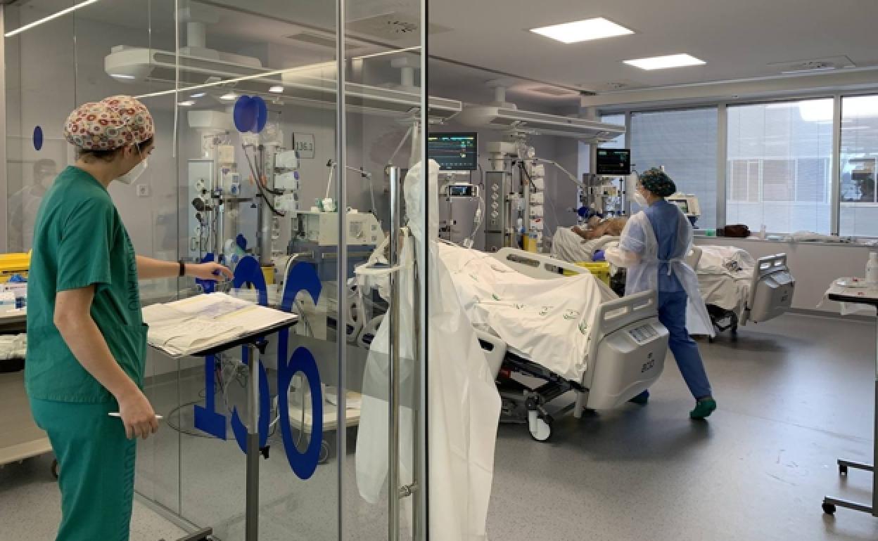 Almost 75% of coronavirus patients in Malaga intensive care units have not been Covid jabbed