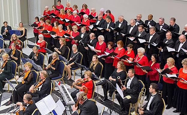 Collegium Musicum choir. 