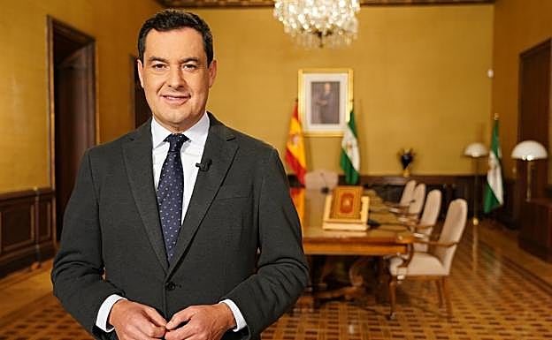 Juanma Moreno, president of the Junta de Andalucía.